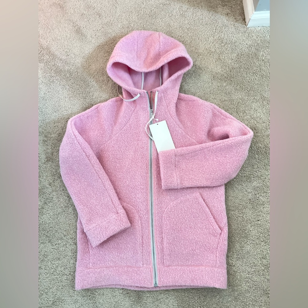 NWT Lululemon pink jacket size 8